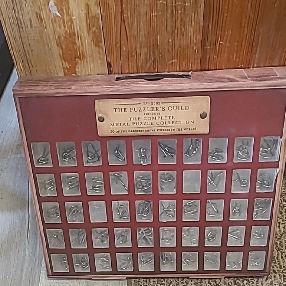 The Puzzler's Guild Metal Puzzle Collection
